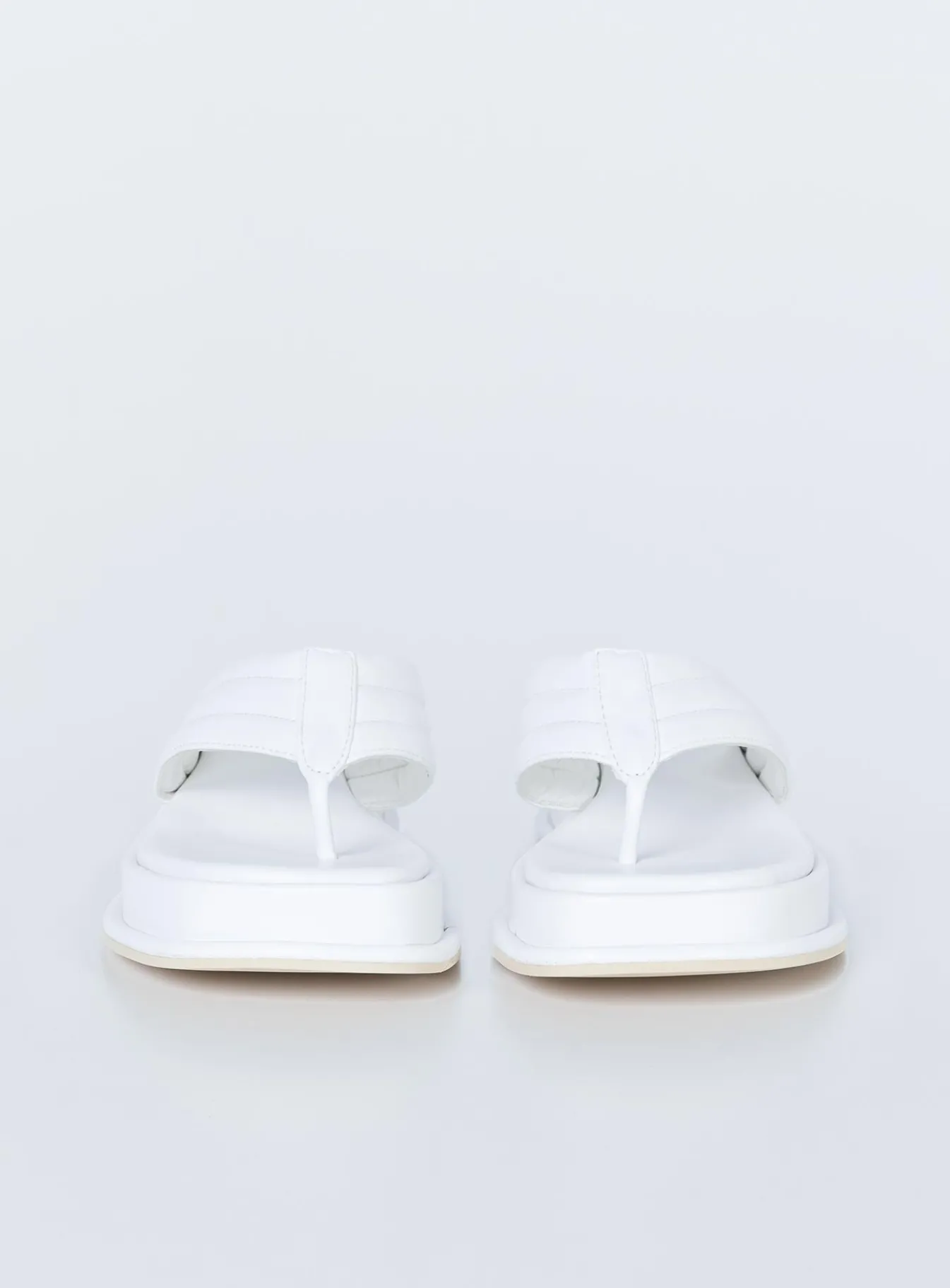 Princess Polly Pump It Up Platforms White Clearance