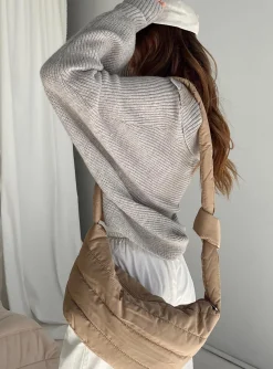 Princess Polly Quinten Sweater Grey Cheap