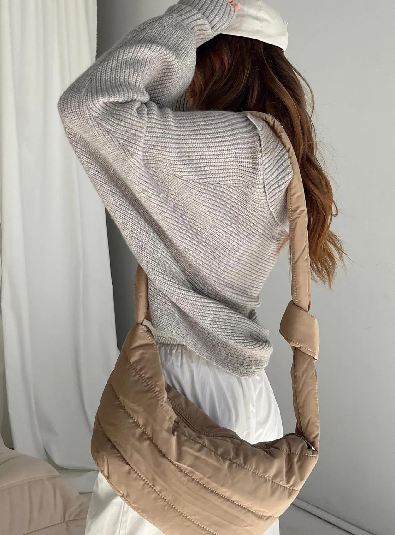 Princess Polly Quinten Sweater Grey Cheap