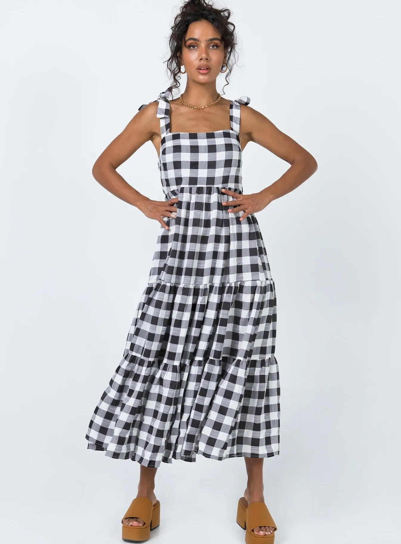 Princess Polly Rae Midi Dress Black Best Sale