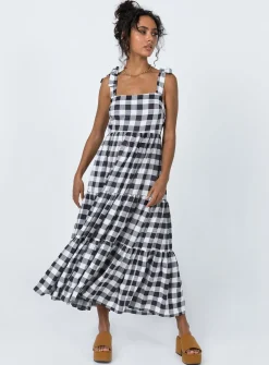 Princess Polly Rae Midi Dress Black Best Sale