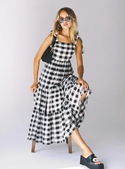 Princess Polly Rae Midi Dress Black Best Sale