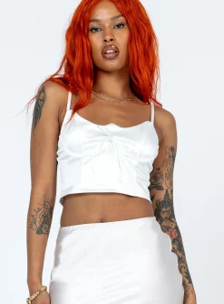 Princess Polly Rafael Top  White Shop
