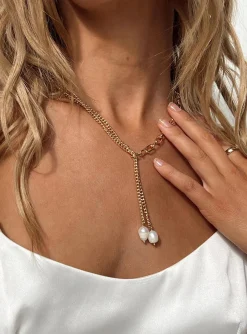 Princess Polly Ragan Necklace  Gold Discount
