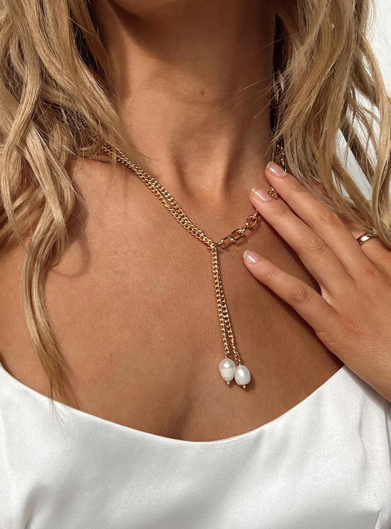 Princess Polly Ragan Necklace Gold Discount