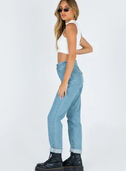 Princess Polly Ragged Priest Cougar Jean   Denim Sale