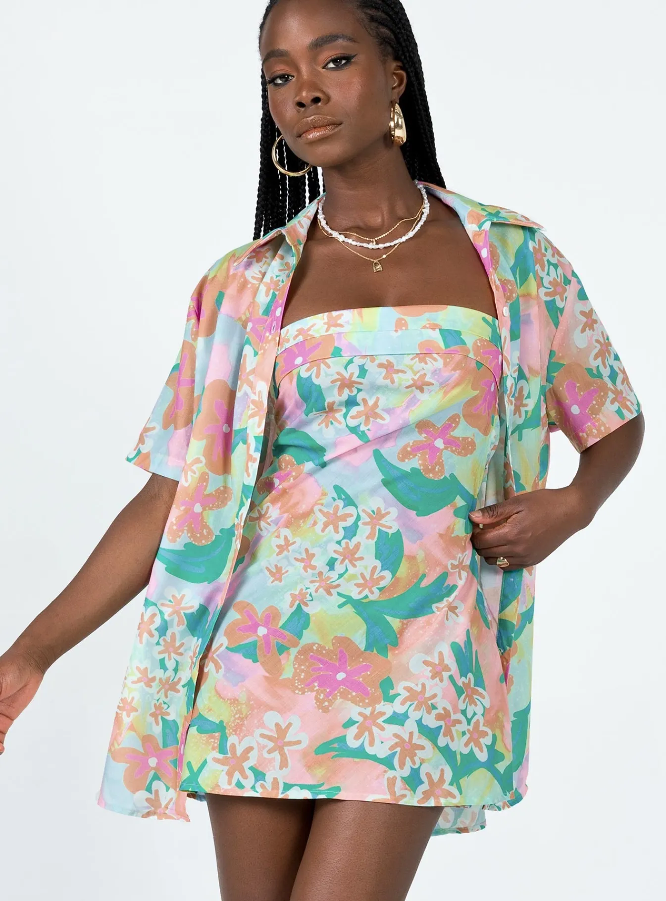 Princess Polly Raiya Setmulti Floral New
