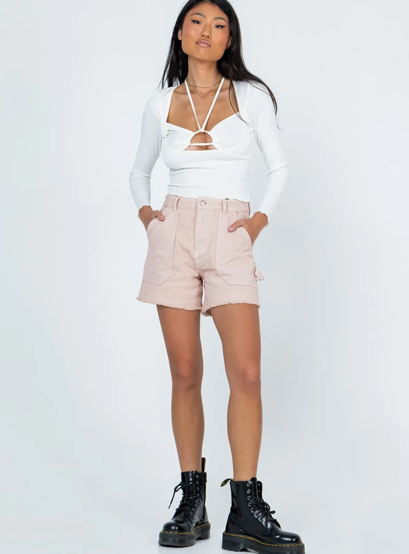 Princess Polly Ramiro Long Sleeve Top White Cheap