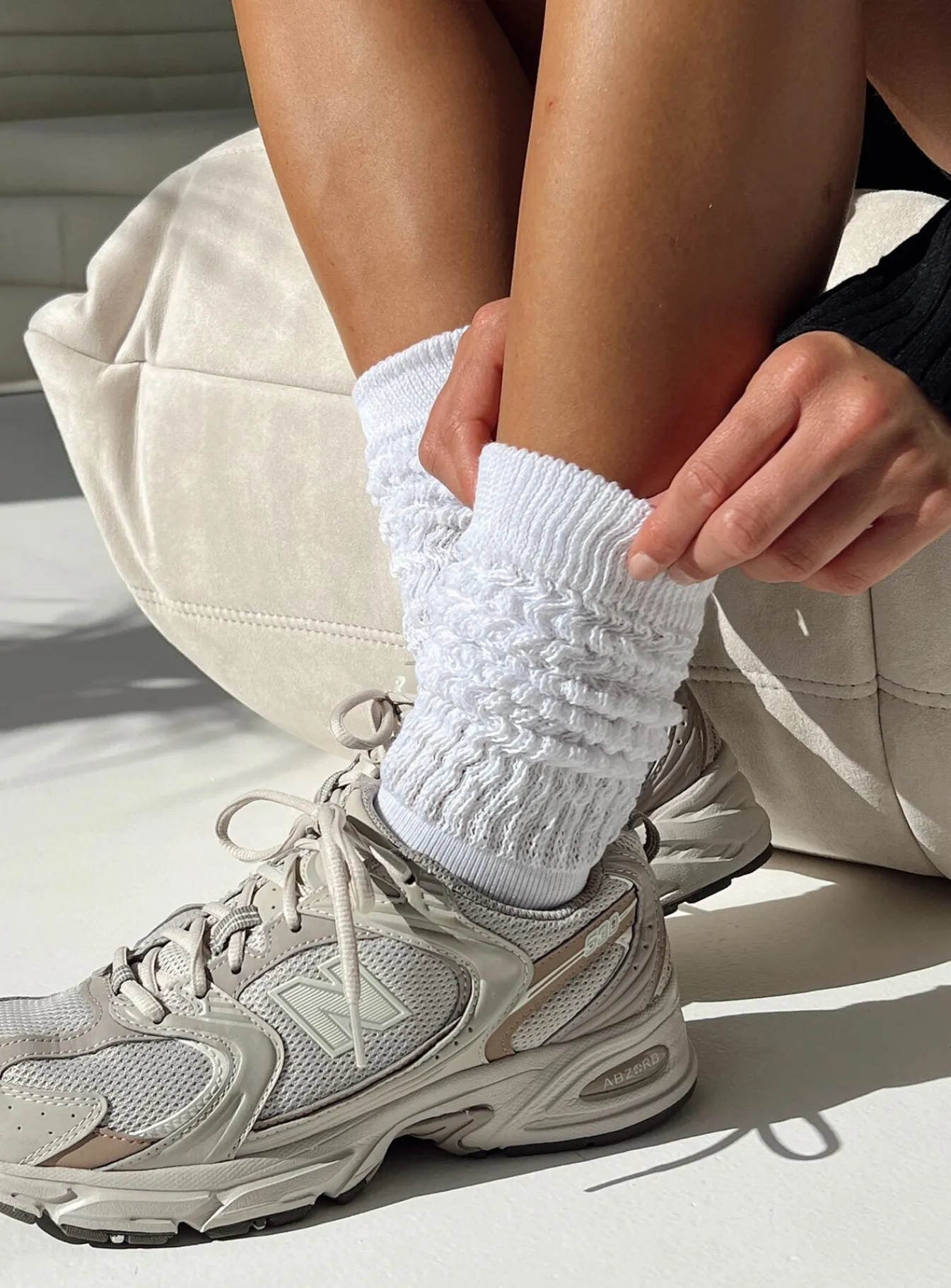 Princess Polly Ramos Socks White Cheap