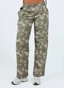 Princess Polly Ravenslea Cargo Pants Light Camouflage Store