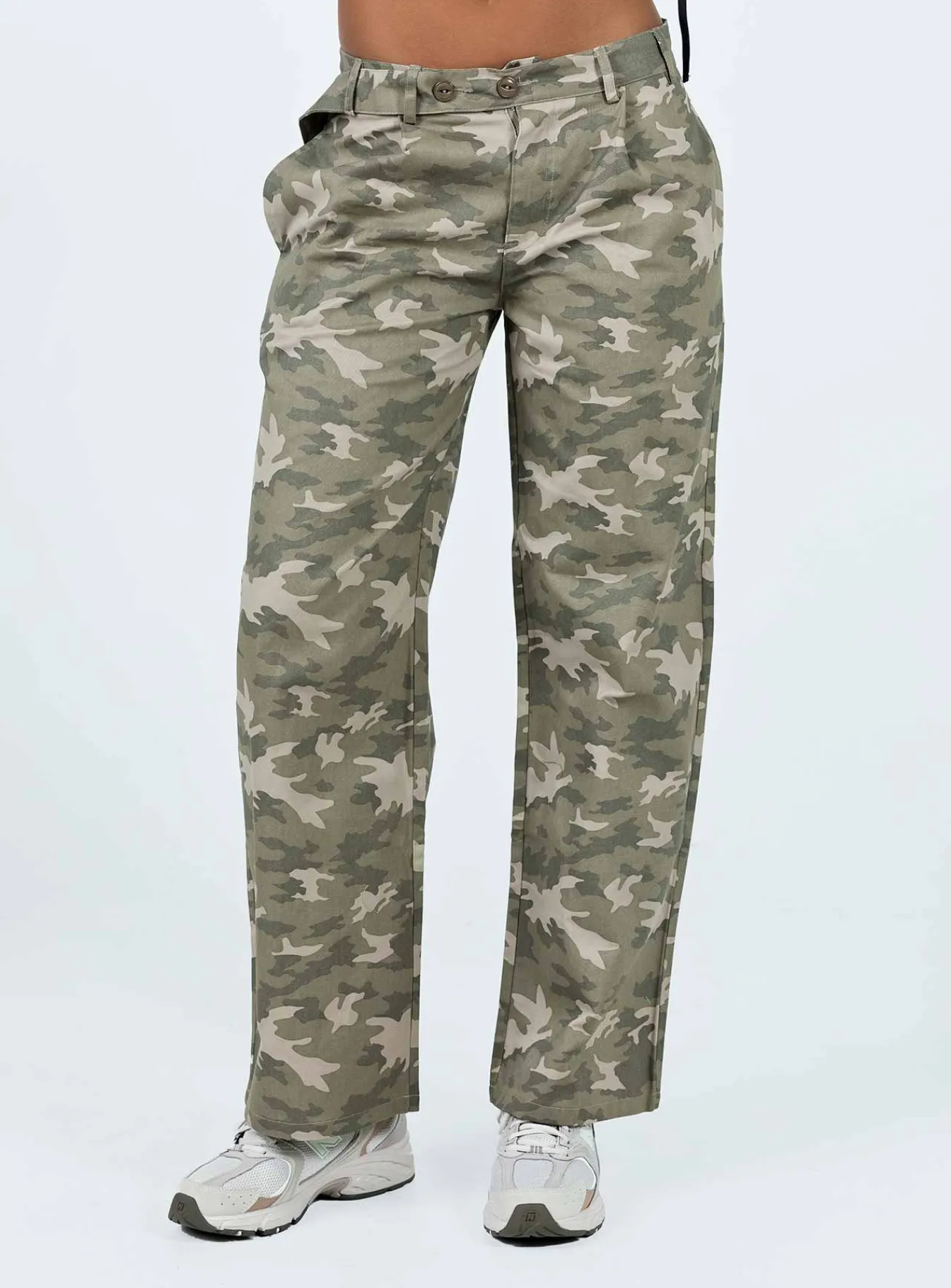 Princess Polly Ravenslea Cargo Pants Light Camouflage Store