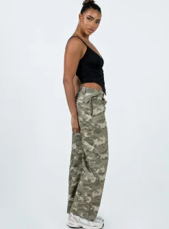 Princess Polly Ravenslea Cargo Pants Light Camouflage Store