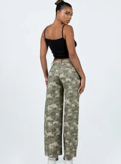 Princess Polly Ravenslea Cargo Pants Light Camouflage Store