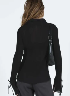 Princess Polly Ravil Shirt  Black Online