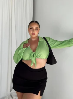 Princess Polly Ravyn Skortcurve Black Online