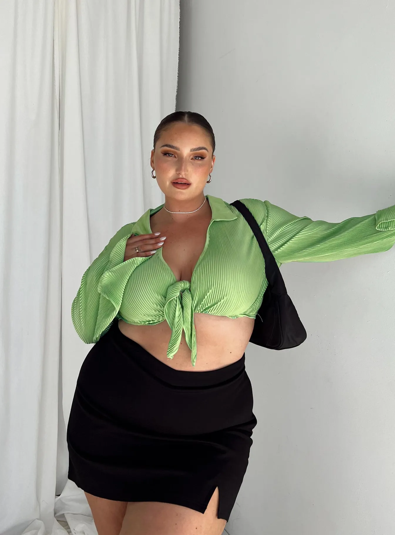Princess Polly Ravyn Skortcurve Black Online