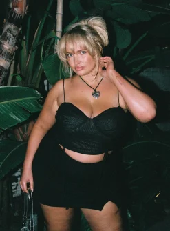 Princess Polly Ravyn Skortcurve Black Online