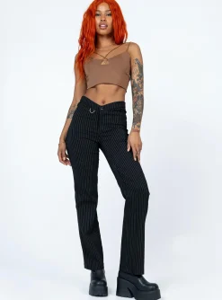 Princess Polly Rayne Top  Brown Best