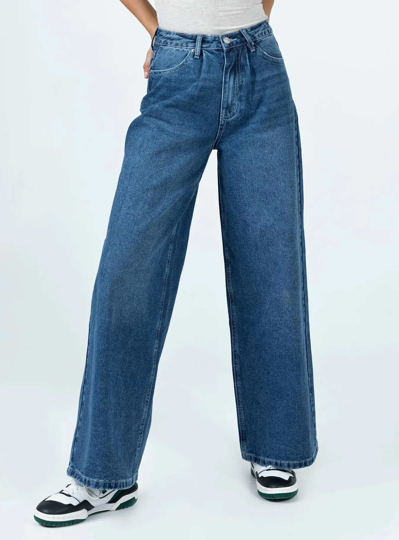 Princess Polly Rediy Wide Leg Jean Denim Discount