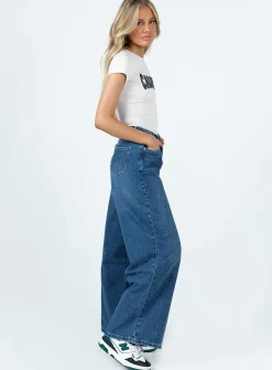 Princess Polly Rediy Wide Leg Jean Denim Discount