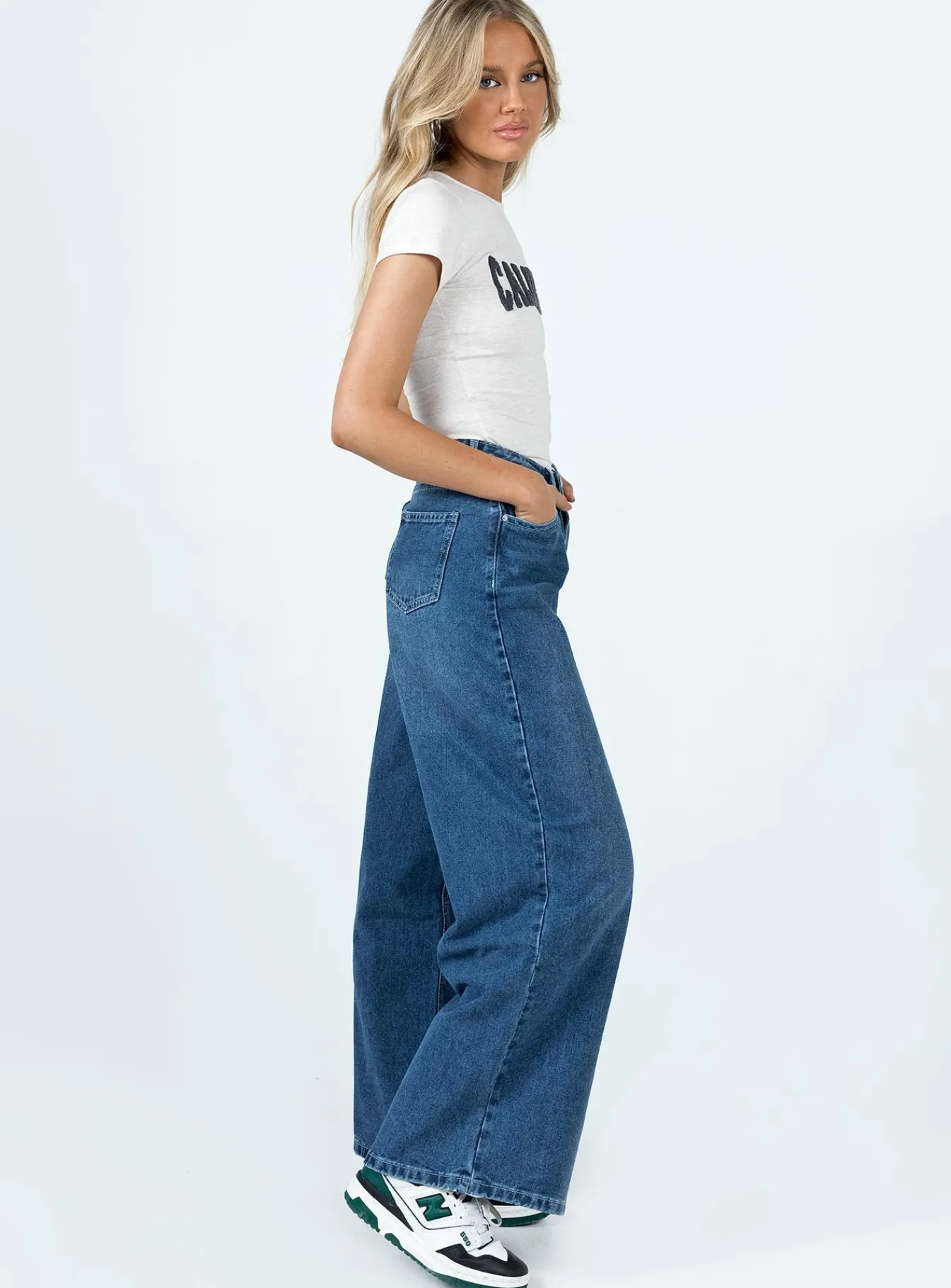 Princess Polly Rediy Wide Leg Jean Denim Discount