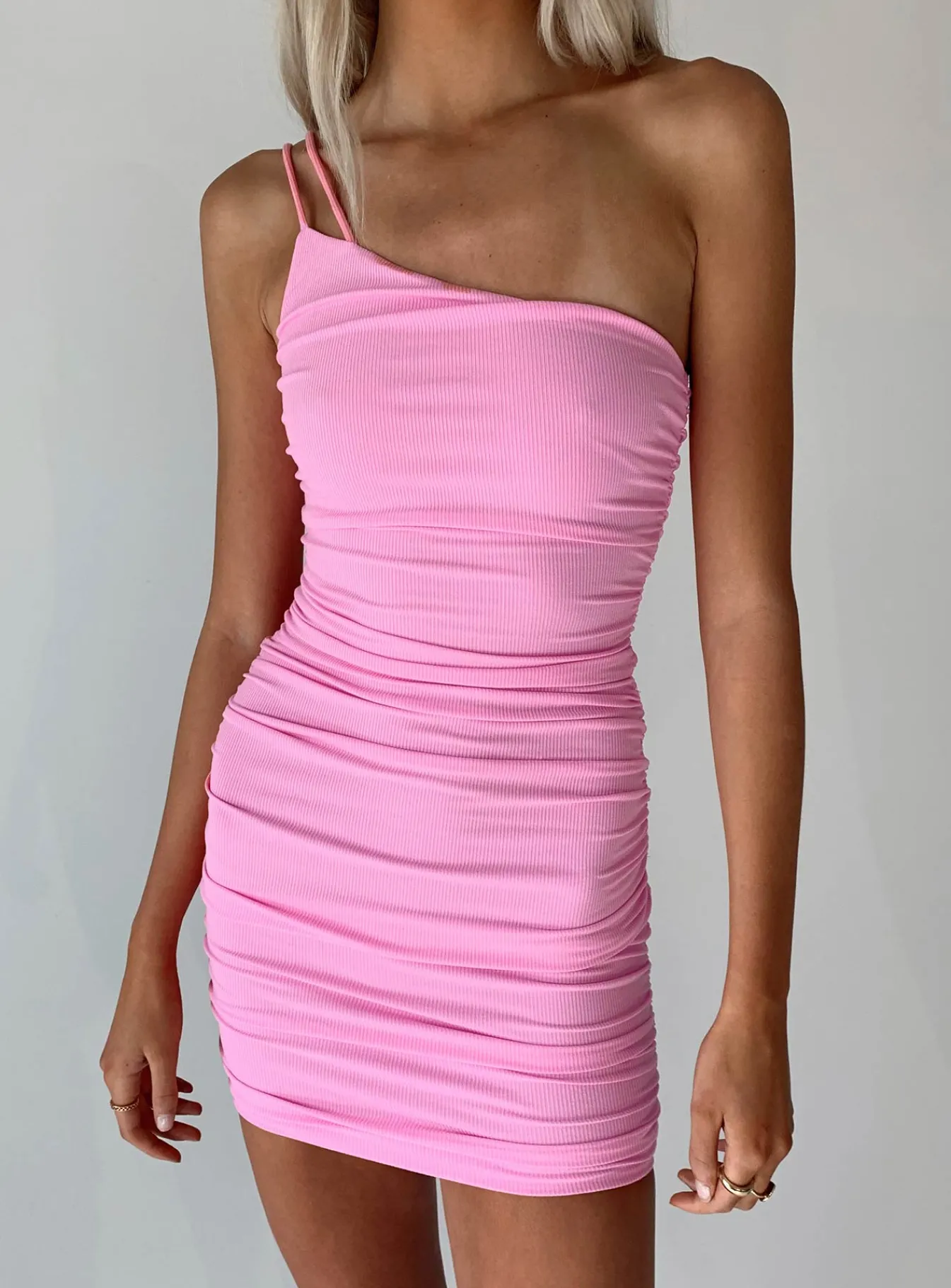 Princess Polly Reece Mini Dress Pink Hot