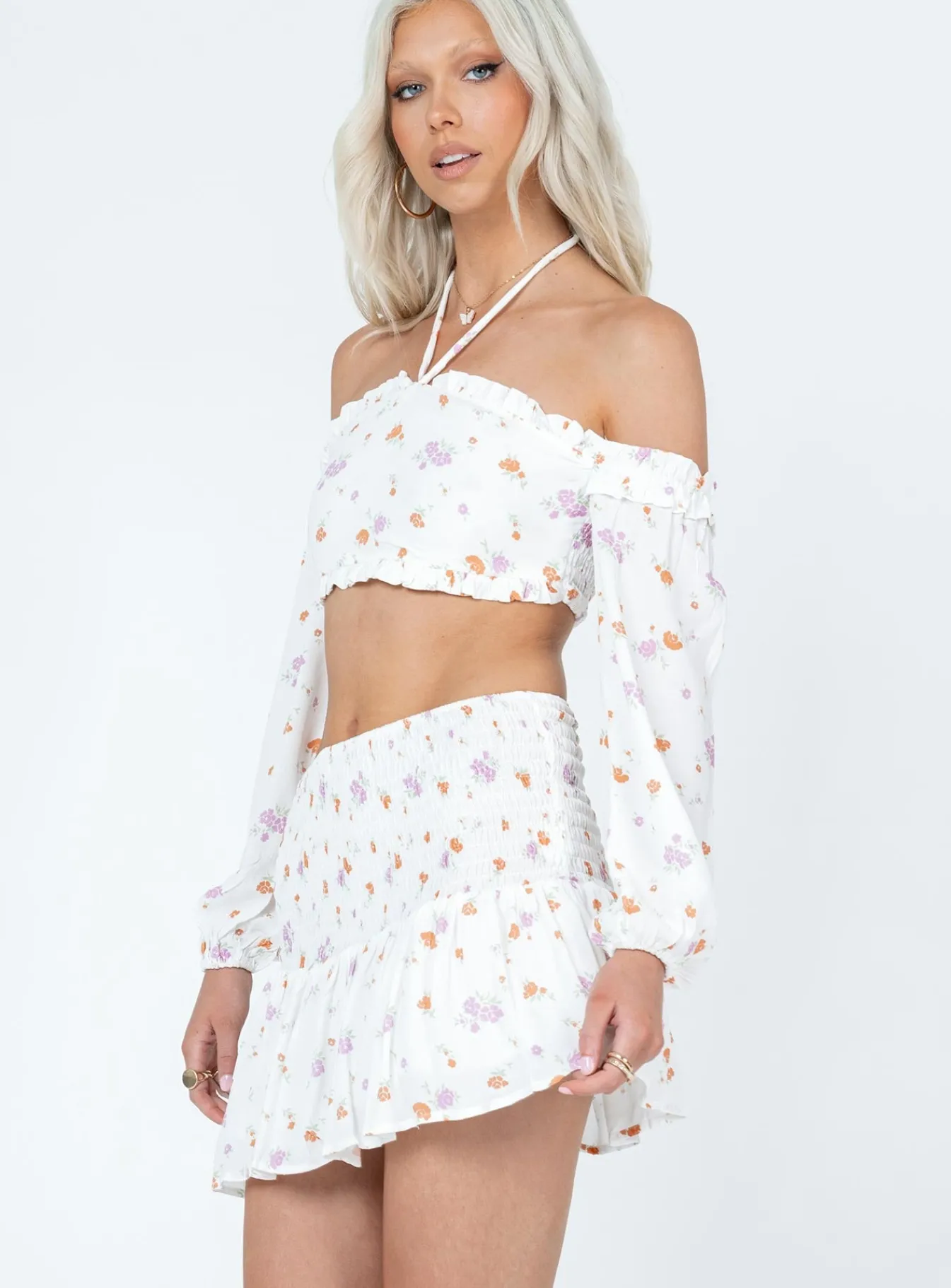 Princess Polly Reese Setfloral White Shop