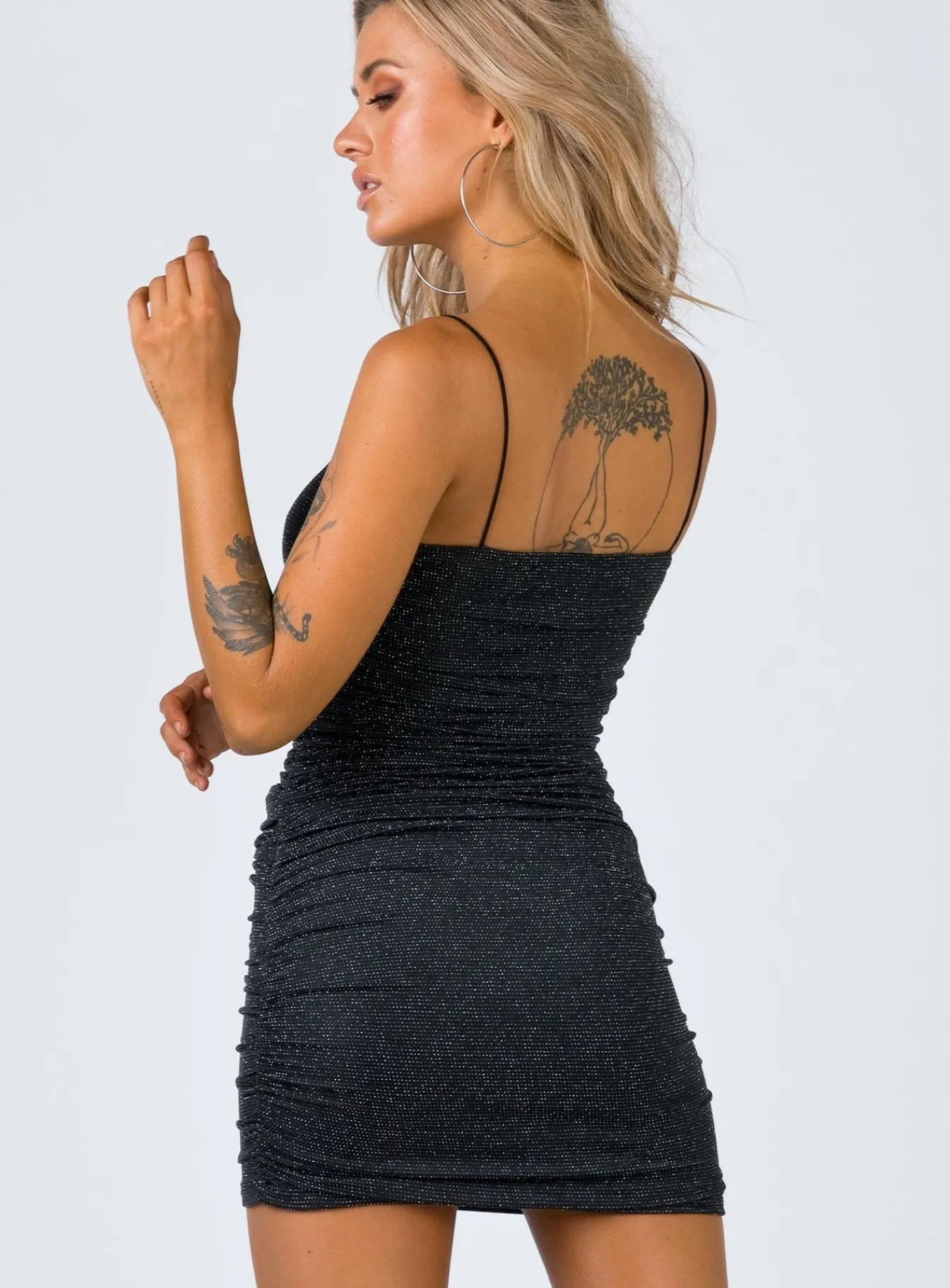 Princess Polly Reeva Mini Dress Black Shop