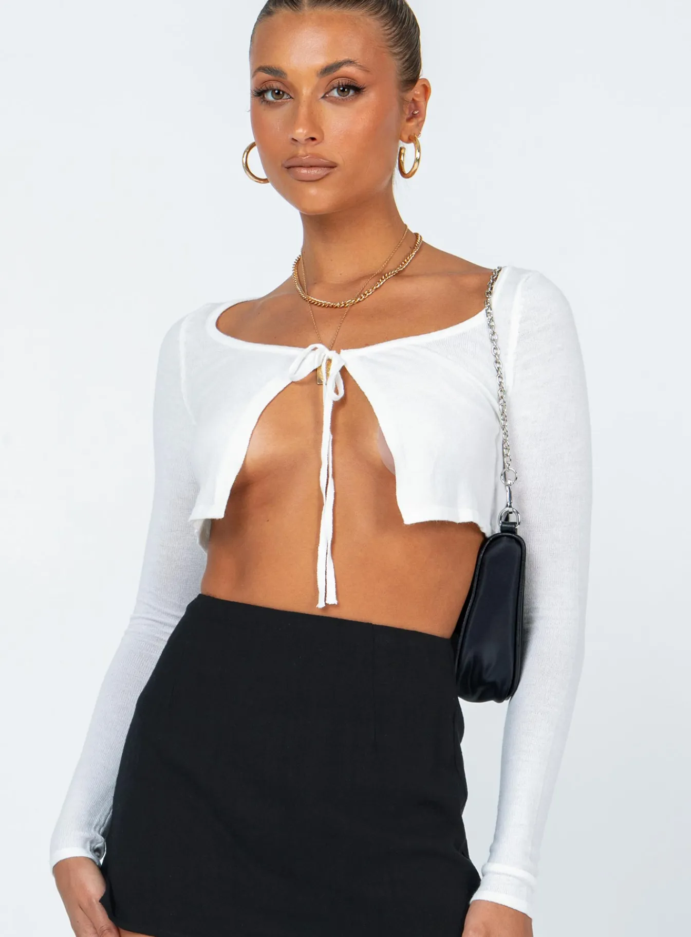 Princess Polly Reeves Top White New