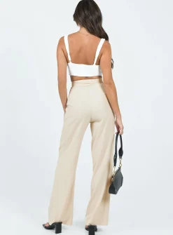 Princess Polly Regence Pants Beige Shop