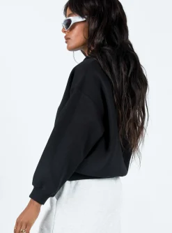 Princess Polly Reign Hoodie  Black Online