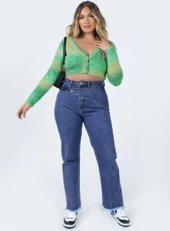 Princess Polly Reine Yolk Detailjeans Denim Outlet