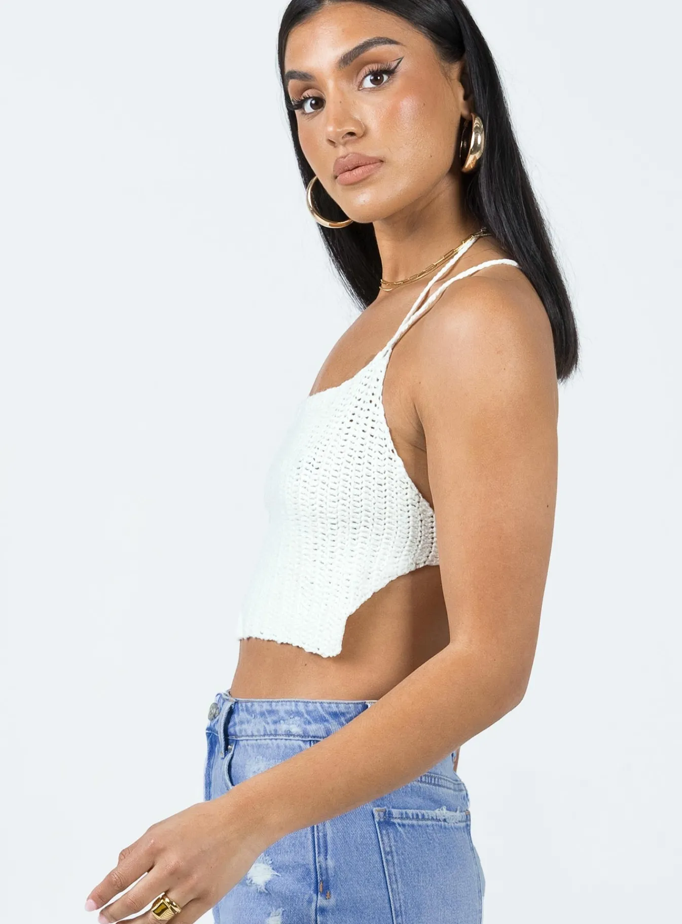 Princess Polly Remiah Top White Discount