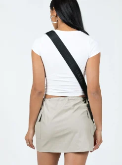 Princess Polly Renwick Chute Mini Skirt Grey Sale