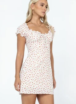 Princess Polly Reuben Mini Dressfloral White Online