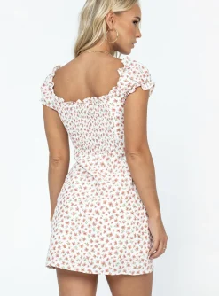 Princess Polly Reuben Mini Dressfloral White Online