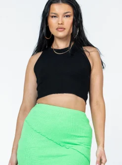 Princess Polly Reynor Top  Black Cheap