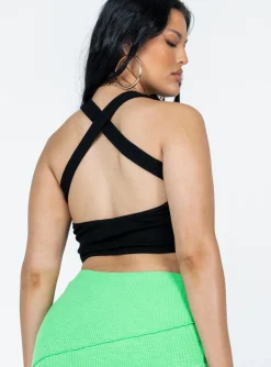 Princess Polly Reynor Top Black Cheap
