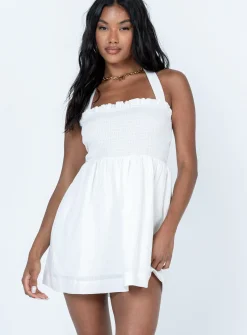 Princess Polly Rhea Mini Dress  White Online