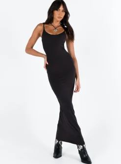 Princess Polly Riana Maxi Dress  Black Flash Sale