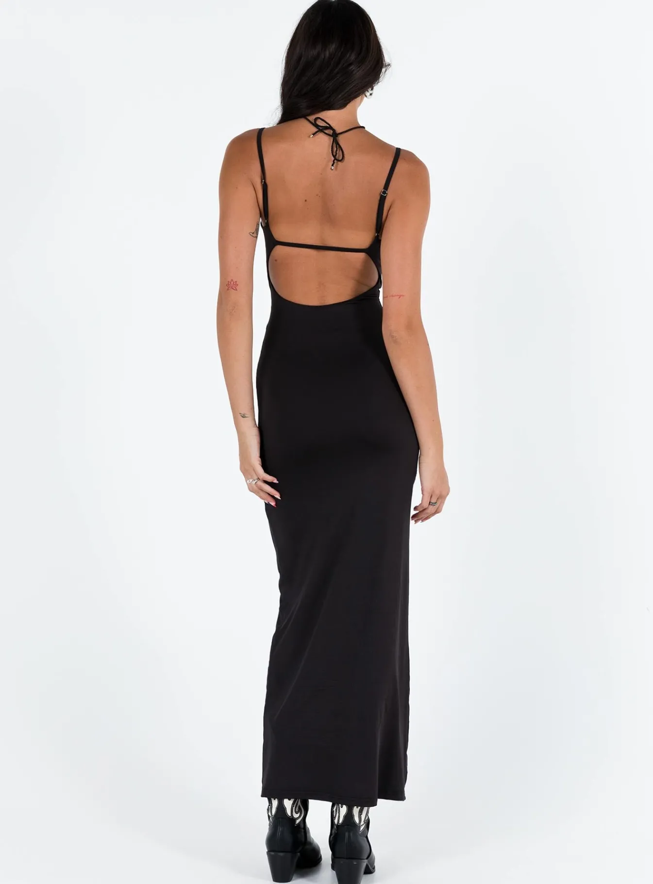 Princess Polly Riana Maxi Dress Black Flash Sale