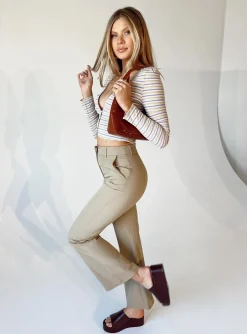 Princess Polly Richmond Pants Tan Shop