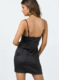 Princess Polly Rickie Mini Dress Black Fashion