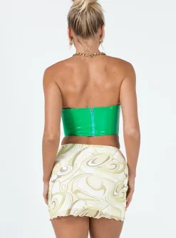 Princess Polly Ringo Mini Skirt Yellow Sale