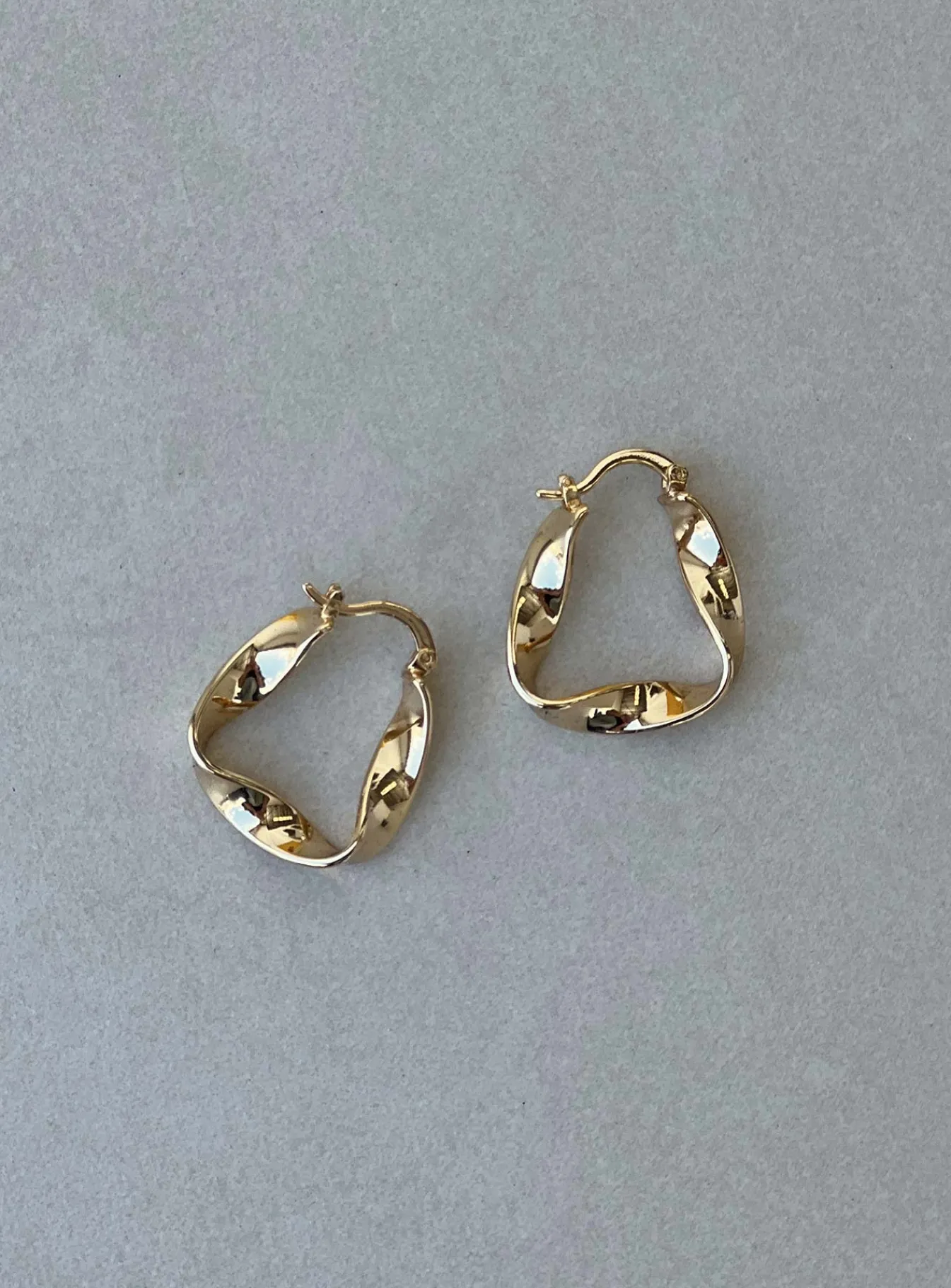 Princess Polly Ritchieplated Hoop Earrings Gold Shop