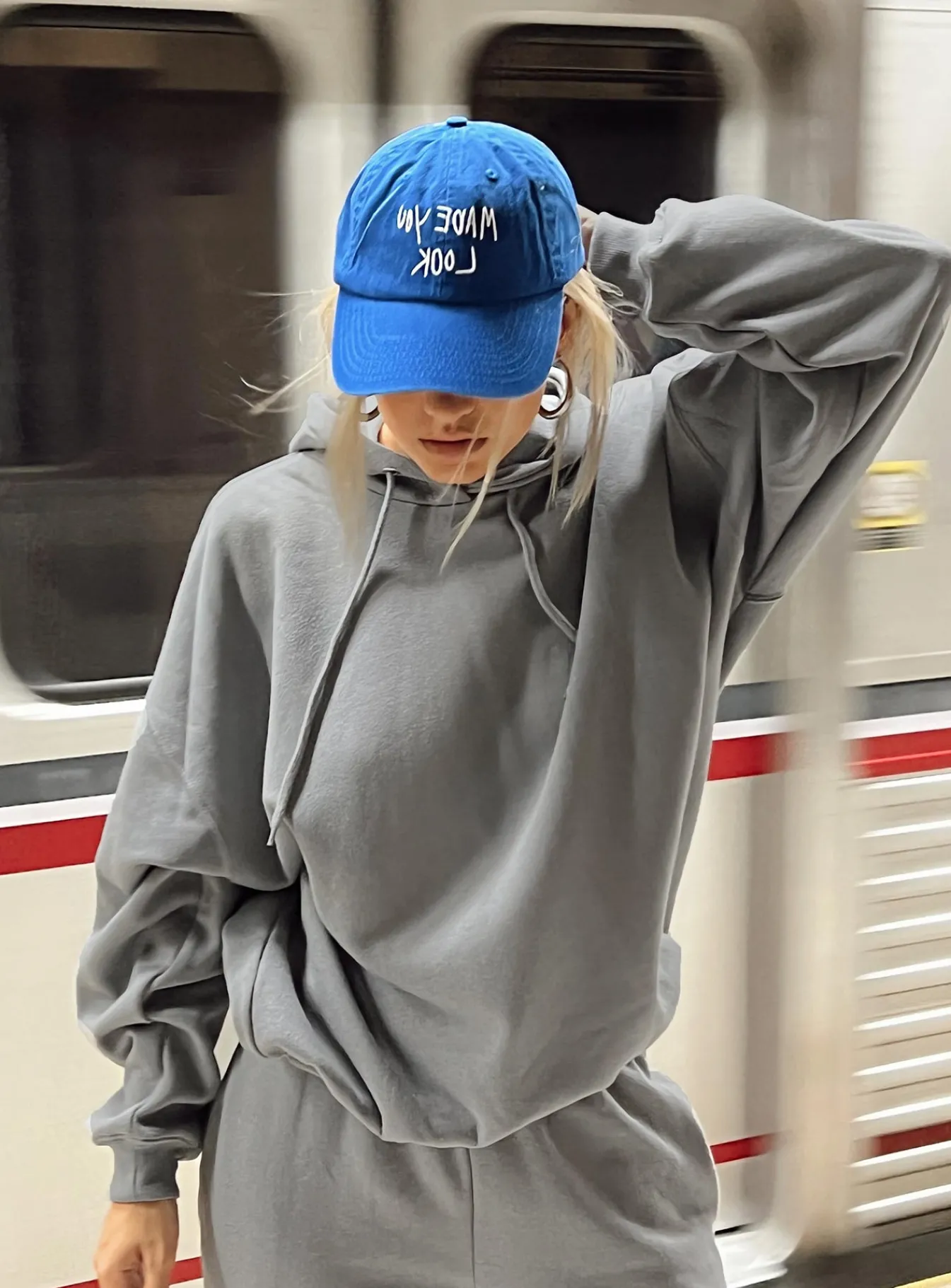 Princess Polly Ritu Oversized Hoodie Charcoal Hot