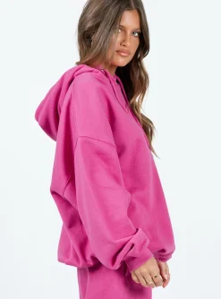 Princess Polly Ritu Oversized Hoodie Pink Cheap
