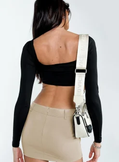 Princess Polly Rogers Long Sleeve Top Black Cheap