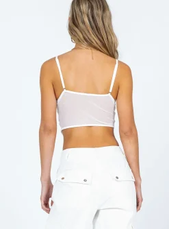 Princess Polly Romney Top White Shop