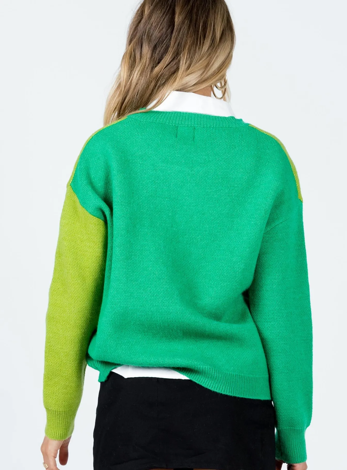 Princess Polly Ronalee Sweater Green Best